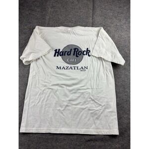 Hard Rock Cafe Mazatlan Mexico Save the Planet T Shirt Boxy VTG 00s 90s Mens L